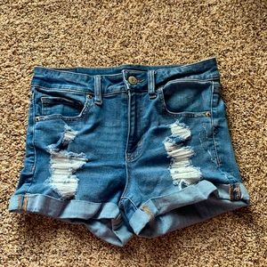 Juniors jean shorts